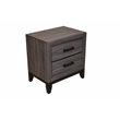 Sierra Queen 4-PC Contemporary Bedroom Set Made with Wood in Gray