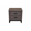 Sierra Queen 4-PC Contemporary Bedroom Set Made with Wood in Gray