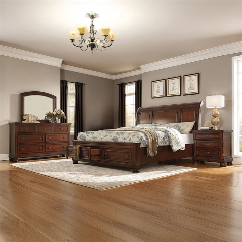 Baltimore Queen 4 Piece Bedroom Set