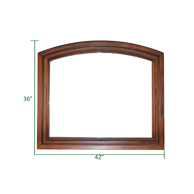 Baltimore King 4 Pc Storage Platform Bedroom Set Made with Wood in Dark Walnut