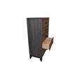 Sierra Contemporary Chest Made with Wood in Gray Color
