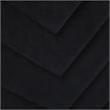 Eva 2 Piece Stainless Steel Legs Chair Finish with Velvet Fabric in Black