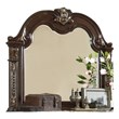 Roma Traditional Style Mirror made with Wood in Dark Walnut