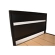 Matrix Traditional Wood Queen Storage Bed in Black