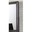 Matrix Traditional Style Mirror in Gray Color made with Wood