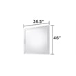 Matrix Traditional Style King 4 PC Storage Bedroom Set in White made with Wood