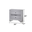 Matrix Traditional Style King 5 PC Storage Bedroom Set in White made with Wood