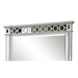 Symphony Mirror Front Bedroom Horizontal Mirror in Silver