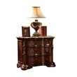 Bella Traditional Style King 5 PC Bedroom Set made with wood in Dark Walnut