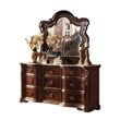 Bella Traditional Wood Dresser in Dark Walnut (Excludes Mirror)
