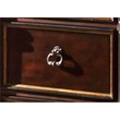 Bella Traditional Wood Dresser in Dark Walnut (Excludes Mirror)