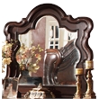 Bella Traditional Style Mirror Made with Wood  in Dark Walnut(No Dresser)
