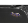 Benz LED & Power Recliner 2 PC Made With Faux Leather in Black
