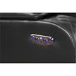 Benz LED & Power Recliner 3 PC Made With Faux Leather in Black