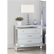 Sterling Full 5 PC LED Bedroom set made with wood in Silver Color