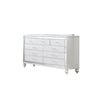 Sterling Full 5 PC LED Bedroom set made with wood in White Color