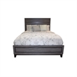 Sierra Full 5 Pc Contemporary Bedroom Set Made With Wood in Gray