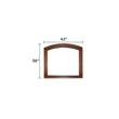 Baltimore King 5 Pc Storage Bedroom Set made with Wood in Dark Walnut