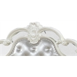 Milan Tufted Upholstery Queen Size Bed made with Wood in White