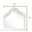 Milan Mirror Framed Mirror made with Wood in White