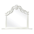 Milan Mirror Framed Mirror made with Wood in White