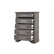 Grace Traditional Chest Made With Wood in Gray