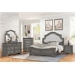 Grace Traditional Chest Made With Wood in Gray