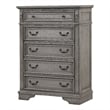 Grace Traditional Chest Made With Wood in Gray