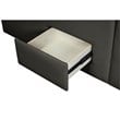 Zoya Smart Multifunctional Wood Queen Bed in Gray