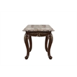 Gloria Traditional Style End Table made with Wood in Cherry Finish