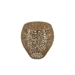 ET3403-18 Modern Style End Table made with Aluminium Casted in Gold Color