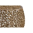 ET3403-18 Modern Style End Table made with Aluminium Casted in Gold Color