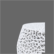 ET3403-18 Modern Style End Table made with Aluminium Casted in White Color