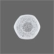 ET3403-18 Modern Style End Table made with Aluminium Casted in White Color