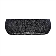 CT3601-50 Oval Shape Coffee Table Made with Aluminum in Black Color