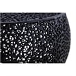 CT3502-32 Round Coffee Table Made with Aluminum in Black Color