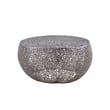 CT3502-32 Round Coffee Table Made with Aluminum in Silver Color