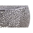 CT3502-32 Round Coffee Table Made with Aluminum in Silver Color