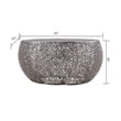 CT3502-32 Round Coffee Table Made with Aluminum in Silver Color