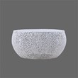 CT3502-32 in Round Coffee Table Made with Aluminum in White Color