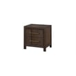 4 PC King Modern Bedroom Set made with Wood in Walnut color