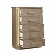 Medusa Modern Style Copper & Gold Finish Chest made with Wood