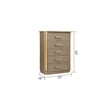 Medusa Modern Style Copper & Gold Finish Chest made with Wood