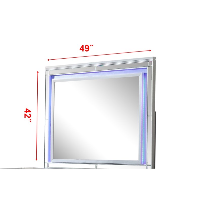 Lizelle 5-Piece Velvet Upholstered King Bedroom Set in Blue