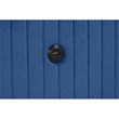 Lizelle 5-Piece Velvet Upholstered King Bedroom Set in Blue