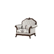 Gloria Traditional Style 3PC button tufted Living Room Set in Ivory