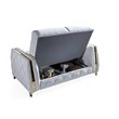 Lust Modern Style 2PC Living Room Set Made with Wood in White