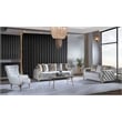 Lust Modern Style 3PC Living Room Set Made with Wood in White