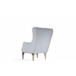 Lust Modern Style 3PC Living Room Set Made with Wood in White