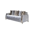 Lust Modern Style 3PC Living Room Set Made with Wood in White